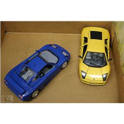 BURAGO DIE CAST COLLECTOR CARS INCL. LAMBORGHINI