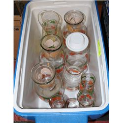 ESTATE COLEMAN CAMP COOLER WITH JUICE PITCHERS