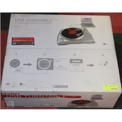 NEW ION USB TURN TABLE ,DIGITIZE YOUR RECORD