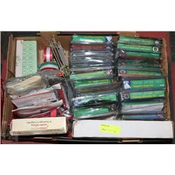 BOX OF 21 NEW BEADED ORNAMENT XMAS CRAFT KITS,