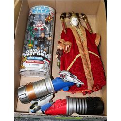 STAR WARS COLLECTOR TOY LOT VINTAGE AND NEW