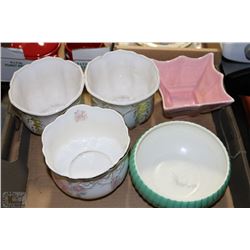 VINTAGE CERAMIC PLANTERS