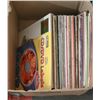 Image 1 : BOX WITH ASSORTED RECORDS AND MORE