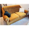 Image 1 : Orange Loveseat - 65"x23"
