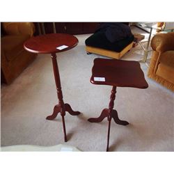 Two Wooden End Tables (2)