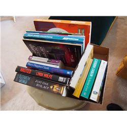 Two Boxes Full of Misc. Books, Novels, Magazines, Etc.