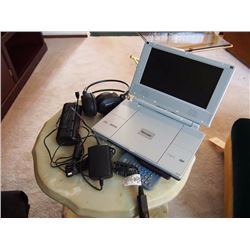 Venture Portable DVD Player Kit, Complete W/ Bag, Headphones, Wall Charger, Car Charger, Battery, Re