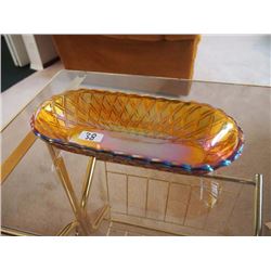 Carnival Glass Candy Dish