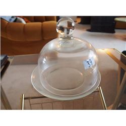 Glass Serving Dish W/ Cover