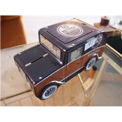 Oilers Collectible Coin Bank