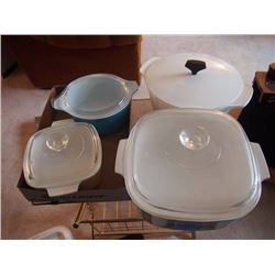 Cookware W/ Lids (4)