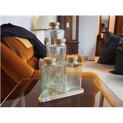 Set of Glass Containers