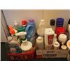 Image 1 : Four Boxes Full Of Cleaning Supplies In Various States Of Use