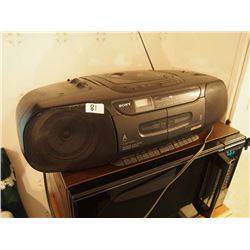 Sony Mega Bass Combo Player, CD, Tapes, Radio