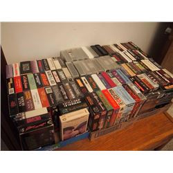 Three Boxes Of VHS Tapes - OVER 100