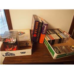 Cassette Tapes, Old Computer Games, Board Games, VHS Tapes