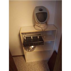 Heater, Bowl of Tea Lights, Shelf, Photobook