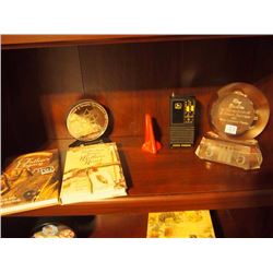 Books, Credit Union Coin Bank, John Deere Radio, West Country Photo Award