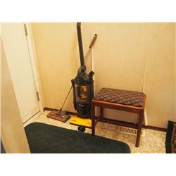 Cordless Vacuum W/ Charger, Easy Sweep, Stool