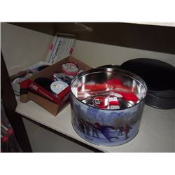 Shoeboxes and Tins with Crafting Misc.