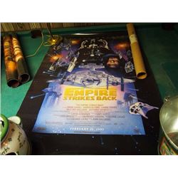 Posters: T-Rex (2), Empire Strikes Back, Tyrannosaur