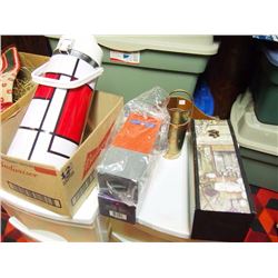 Thermos, Canada Post Piggy Bank, Wine Box