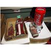 Image 1 : Coca Cola Advertising (4) Lamp, Thermometer, Pencil cases