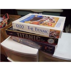 Titanic Board Games and Puzzles