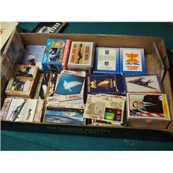 Box Full Of Army Related Collector And Trading Cards Sets. Likely Many Complete, Desert Storm, Gulf 