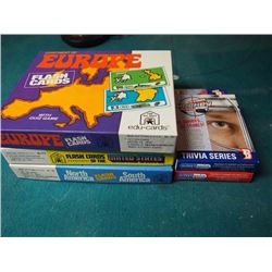 Flash Card Sets (3), Hockey Trivia Card Sets (2)