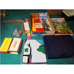 Boomerangs, Desk Toys, Rummoli, Castle Kit, Cigerate Papers