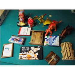 Box Full Of Toys, Games, Joke Products, Etc.