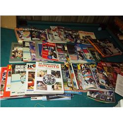 Box Full Of Hockey Magazines