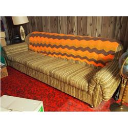 Large Sofa - 85"X32"X30" W/ 3 Arm Chairs 31"X30"X30"