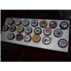 Image 1 : Wall Rack With NHL Pucks