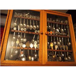 Five Partial Sets Of Collectible Spoons