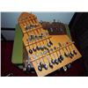 Image 3 : Three Mostly Complete Sets Of Collectible Spoons, Seven Empty Racks