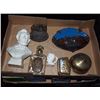 Image 2 : Two Box Full Of Abraham Lincoln & Mount Rushmore Statues, Busts, And Collectibles