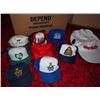 Image 6 : Huge Box Full Of Caps, (~90) RCMP, Joke, Niagara Falls, CN, Renn, Remix, The Pioneer, Roughriders,
