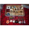 Image 1 : Box Full Of Paperweights, Coin, Emblems