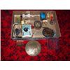 Image 1 : Box Full Of Paperweights, Coin, Emblems