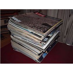 Box Full Of Life Magazines, 1960's, 1970's