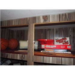 Pile Of Board Games, Basketballs (2)
