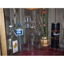 Huge Lot Of Empty Glass Bottles (~26)