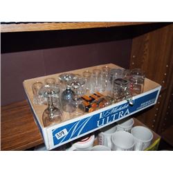 Box Full Of Shot Glasses, Many Similar