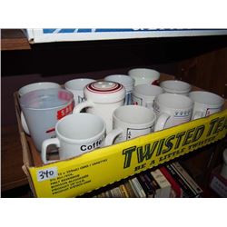 Box Full Of Coffee Mugs