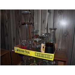 Box Full Of Bar Glasses