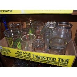 Box Full Of Beer Mugs, Glasses