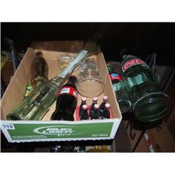 Box Full Of Coca-Cola Memorabilia