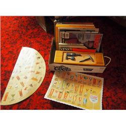 Box Full Of Beer Magazines, Books, Mixing Tablemats